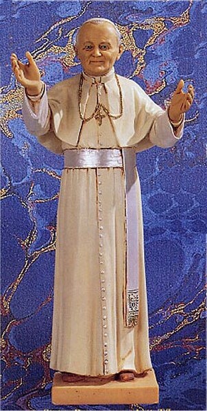 Pope John Paul II By Fontanini Statue